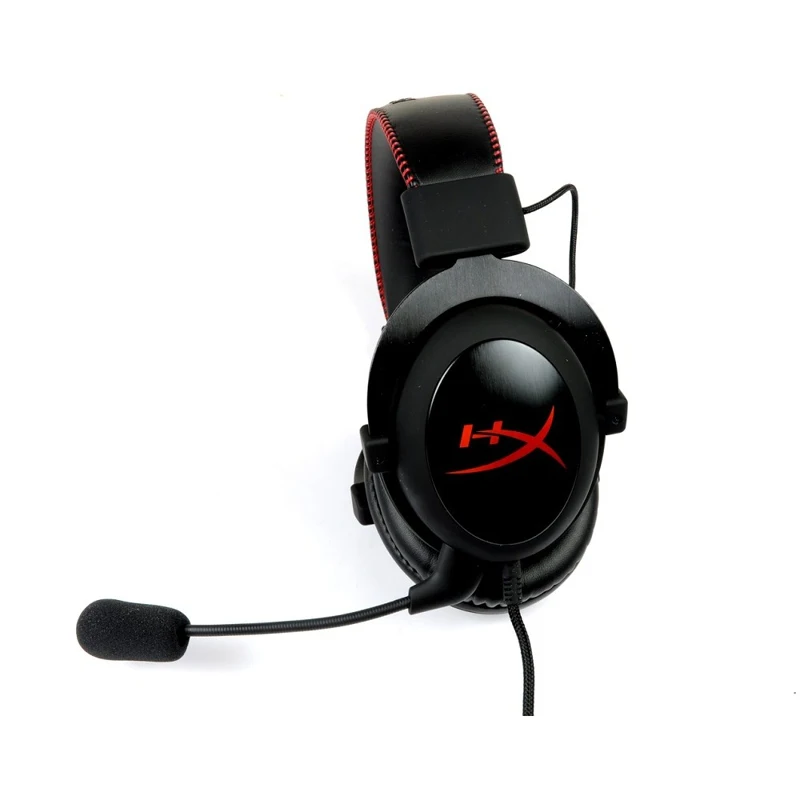 Игровая гарнитура HyperX Cloud Core Headset Black 15–25000 Гц, 60 оМ, 98 дБ, 2 х mini-Jack 3.5 мм, 53 мм, цвет: черный/красный