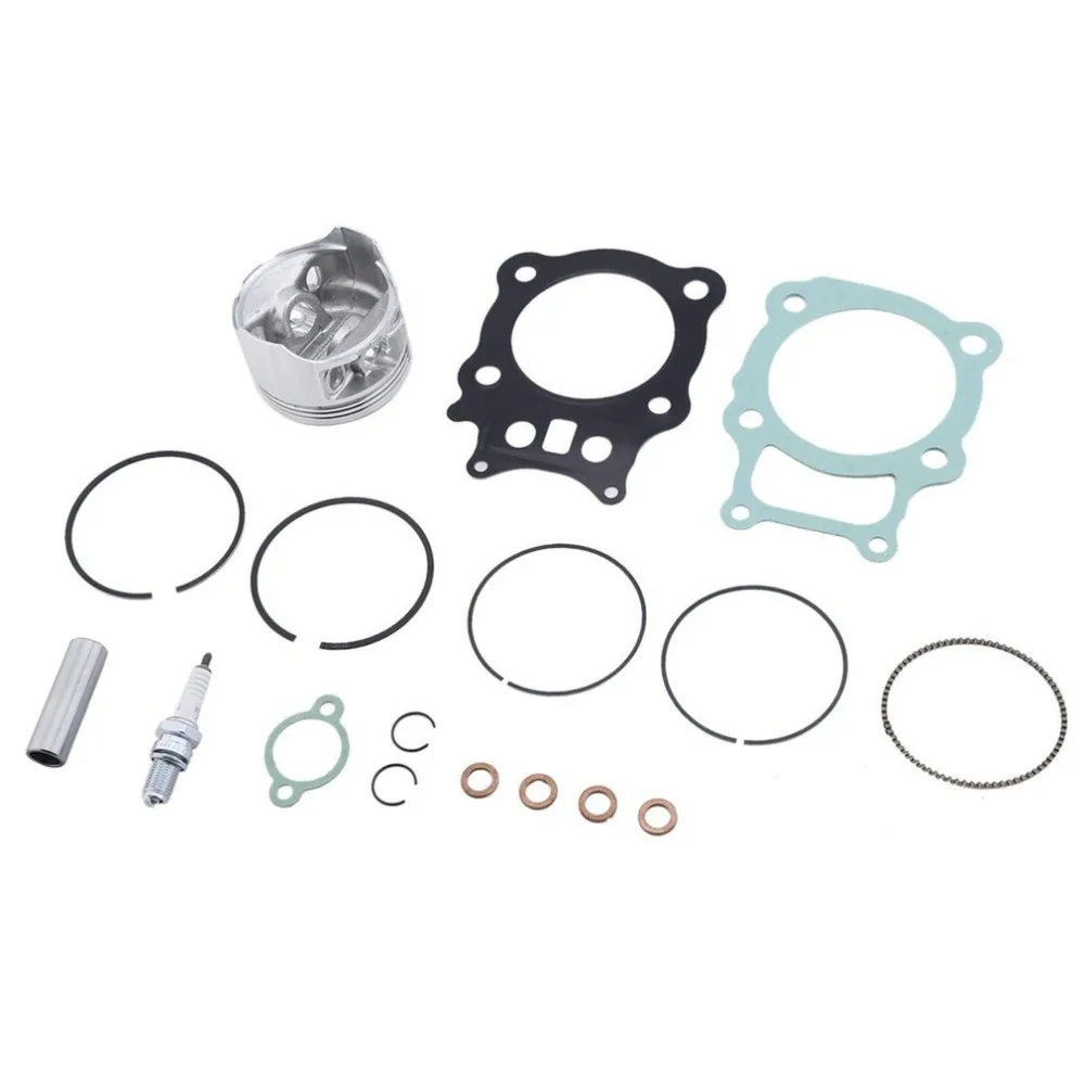 

General Car Cylinder Piston Gasket Top End Kit Piston Rings Wristpin Circlips Plug Kit Parts for Honda Rancher TRX350 2000-2006