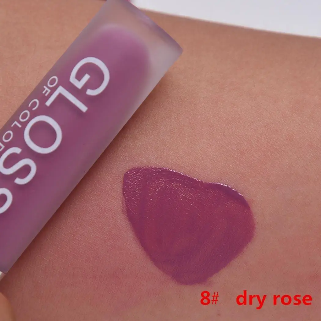

New Makeup Cosmetic Matte Long Lasting Waterproof Soft Lip Liquid Lipstick Color 1-Color 15 Lip Gloss