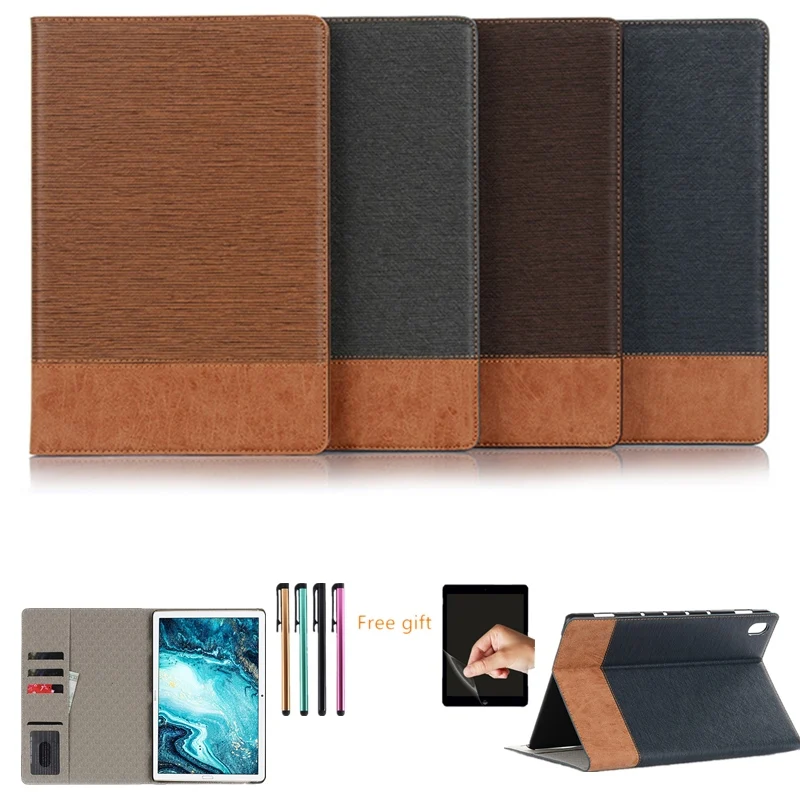 

Case Cover for Huawei MediaPad M6 10.8 inch Case Stand Leather Card Slot Cover For Huawei M6 10.8" (PRO) 2019 SCM-AL09 +Film+Pen