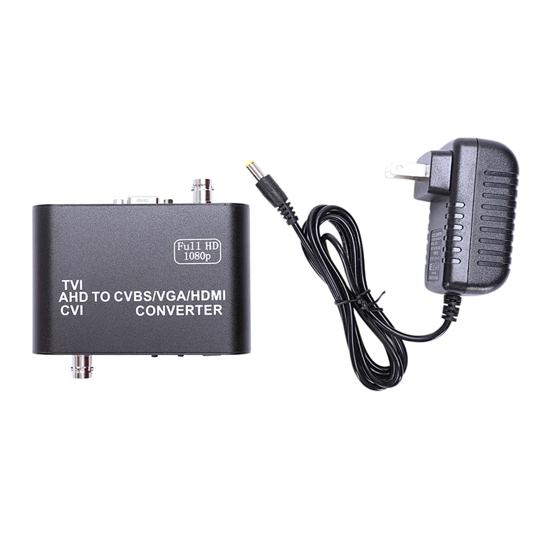 Full HD 1080p Tvi/Cvi/Ahd для Cvbs/Vga/Hdmi конвертер HD видео конвертер(США штекер