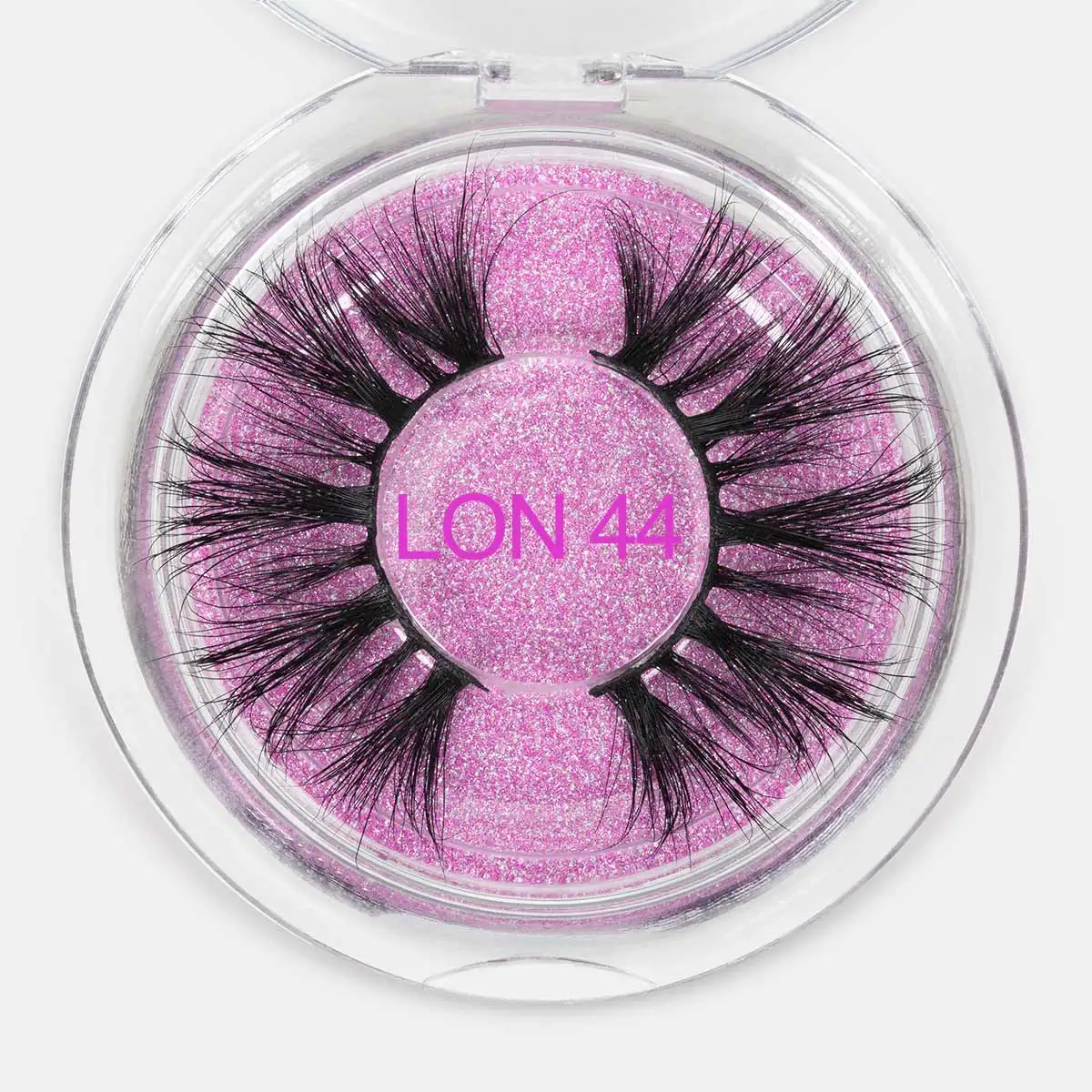 LON 44 SEXYSHEEP 25 мм длинные 3D настоящие норковые ресницы удлиненная норковые ресницы большая драматическая объемная лента накладных ресниц толстые накладные ресницы - Цвет: LON 44