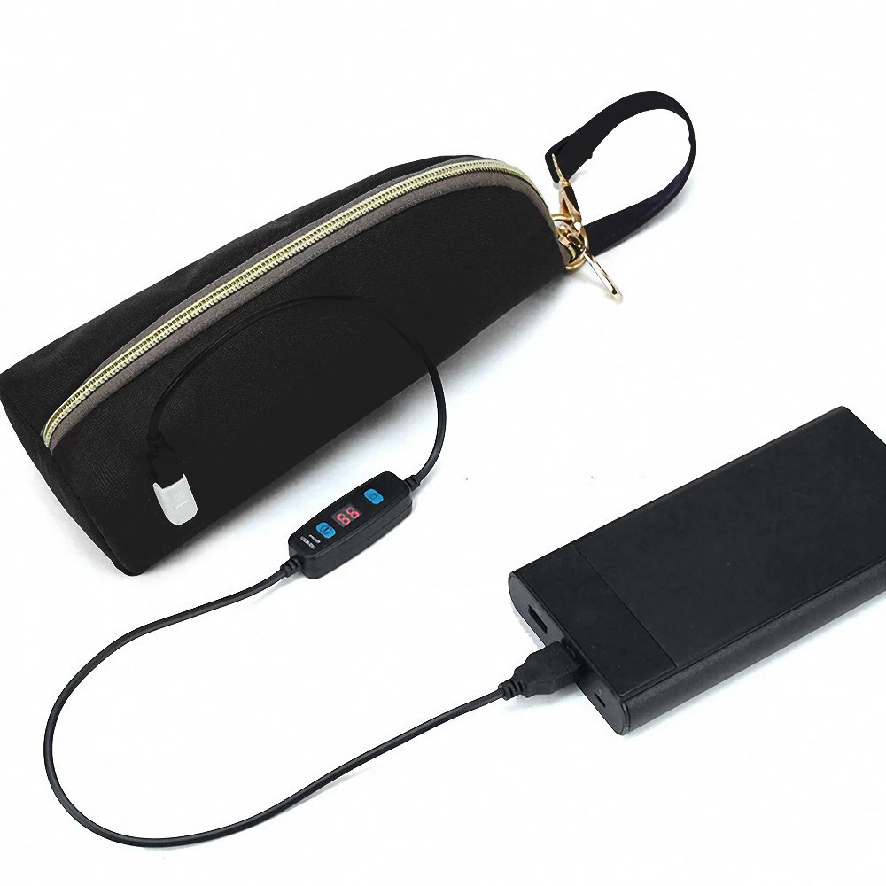 Портативный usb-чехол для детских бутылочек с изоляцией, сумка для хранения бутылочек для кормления малышей, подогреватель, сумка для хранения для кормления детей
