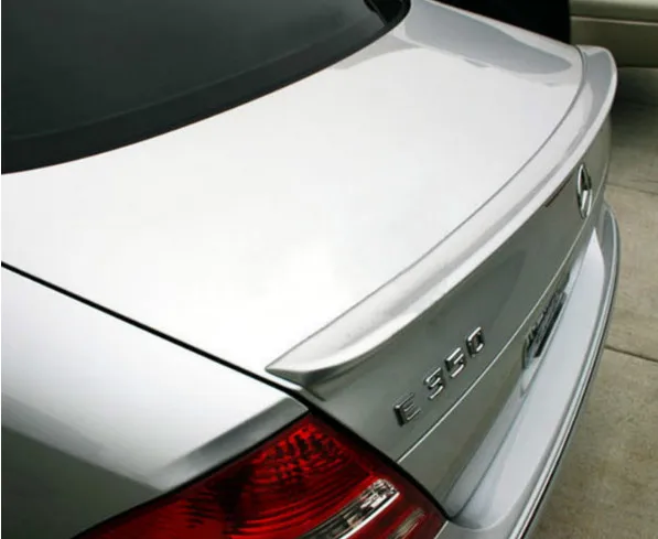 Для Benz E-Class(W211) седан спойлер 4 двери ABS материал заднее крыло праймер цвет спойлер багажника E320L E260 спойлер 2002-2008