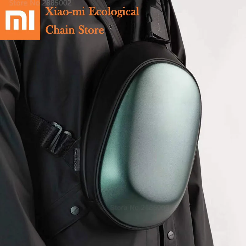 Xiaomi Mijia BEABORN Polyhedron PU рюкзак сумка Водонепроницаемый женский мужской модный нагрудный рюкзак для спорта на открытом воздухе сумка через плечо для путешествий