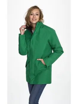 

PARKA JACKET WITH QUILTED LINING AND PVC COATED-ROBYN WOMEN