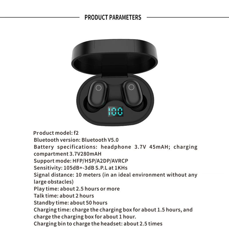 Водонепроницаемые беспроводные наушники TWS 5,0 с сенсорным управлением, Bluetooth, супер бас, HD, стерео, шумоподавление, игровая гарнитура для телефона