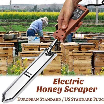 

Electric Honey Cutter Temperature Control Wax Honey Knife Uncapping Honey Scraper Bee Extractor Beekeeping Tools AU Plug