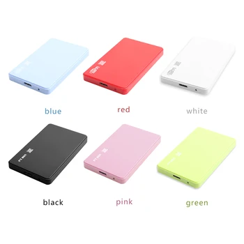 

2.5 inch SATA to USB 3.0 HDD Enclosure Case 5Gbps External SSD Hard Disk Drive Box for HD Hard Drive Disk Computer PC