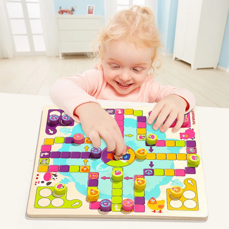 

Kids Flying Chess Board Games Educational Toys Parent-child Interaction Checkers Children's Educational Toys