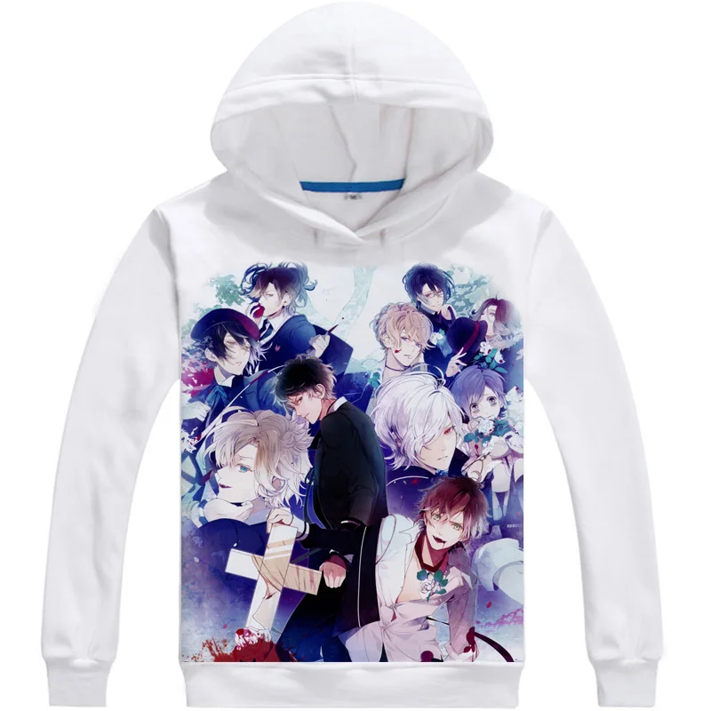 DIABOLIK LOVERS Komori Yui толстовки для косплея Sakamaki Shu аято Сакамаки Мужские Женские