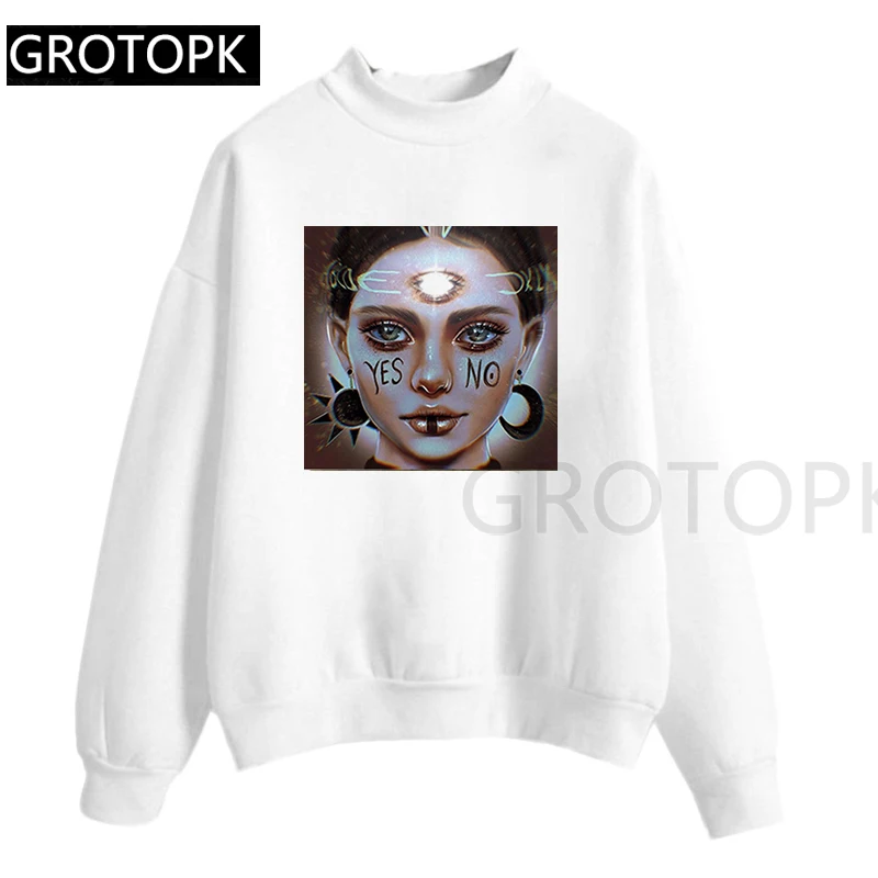 Женская худи Harajuku толстовки женские готические Hope World одежда толстовки хипстер худи с длинными рукавами Прямая поставка Топ Одежда