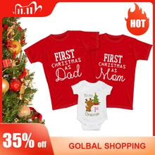 mom dad and baby christmas outfits