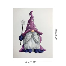 Aliexpress - X37B Gnome Holding Wishing Stick DIY Diamond Painting Decorative Drill Embroidery