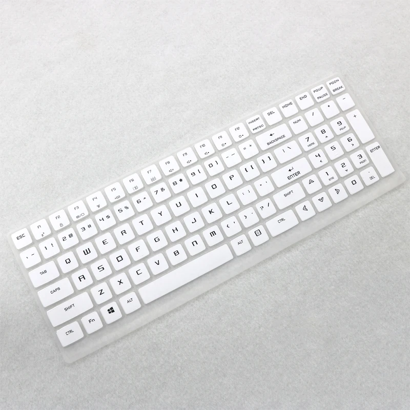 white Для Machenike F117 B1 B2 B3 B6 BB3 серии F117-B1 F117-B2 117-FP7 F117-Fbe f117-BB3 Клавиатура ноутбука защитная накладка для телефона - Цвет: white