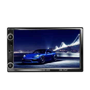 

Stereo MP5 Player Auto MP5 Player Multifunctional Car MP5 Player Hands-Free Remote Control Radio 2DIN 7-Inch Touch Screen