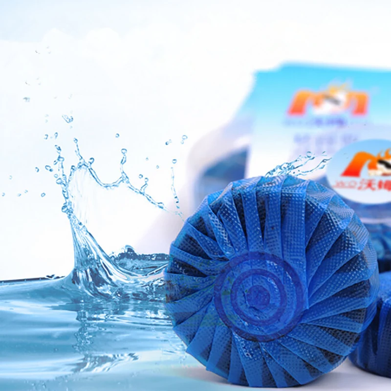 Effective Practical Toilet Blue Bubble Treasure Powerful Deodorant Cleaner Toilet Spirit Liquid House Bathroom Cleaning Liquid