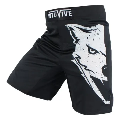 WT28 Красный и черный MMA Fighting Glory спортивный фитнес дышащий Тигр Муай Тай боксерские шорты Одежда для бокса шорты для тайского бокса mma - Цвет: WT28
