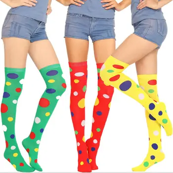

Spring thin knee socks women's day retro color long leg socks velvet solid color ladies stockings