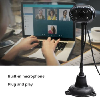 

H3 New HD Webcam PC Digital USB Camera Video Recording with Microphone Upgrade