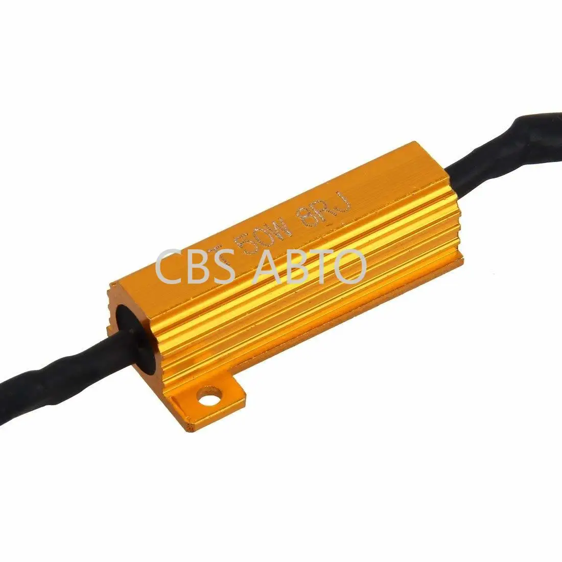 CBS ABTO 50 Вт H1 H3 H7 H11 H4 h10 автомобильный нагрузочный резистор подавитель ошибок светодиодный декодер Canbus проводка декодер компенсатора светильник h4