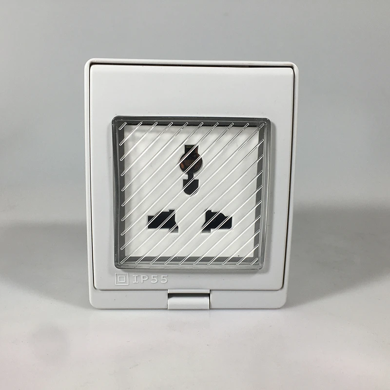 Наружная Водонепроницаемая гнездо IP55 Пыленепроницаемая универсальная