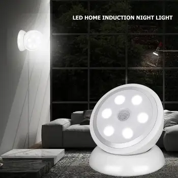 

LED Motion Sensor Night Light Mini Bedroom Corridor Garage Emergency Lamp Sensing Distance 0-3 Meters 120 Degrees Induction New