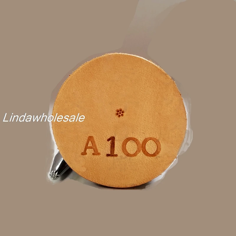 Инструмент для резьбы по коже A800/A100/A102, печать для кожи, штамповка металла - Цвет: A100