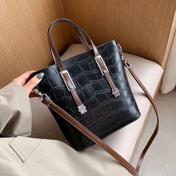 

с доставкой Shoulder Handle Small PU Leather Crossbody Bags for Women 2020 Shoulder Handbags and Purses Women's Hand Bag