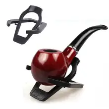 ABS черный Настольный штатив Стенд 1 шт. новые курительные трубки стойки аксессуары курительная труба Модный складной держатель Настольная подставка табак