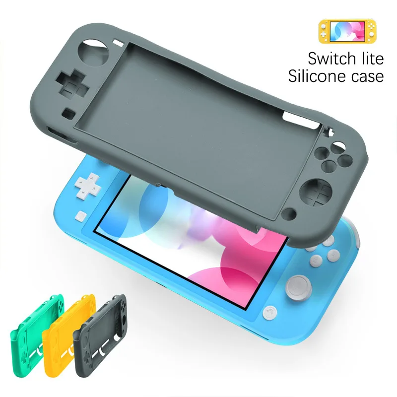 Противоскользящий силиконовый защитный чехол для консоли nintendo Switch Lite с полным покрытием для nintendo Switch Mini игровые аксессуары