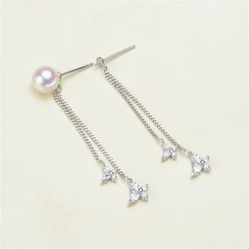 

Plated Silver Earrings Mountings Pearl Ear Wires Earrings Hook Findings Settings for DIY Stud Earrings Jewelry Making Findings