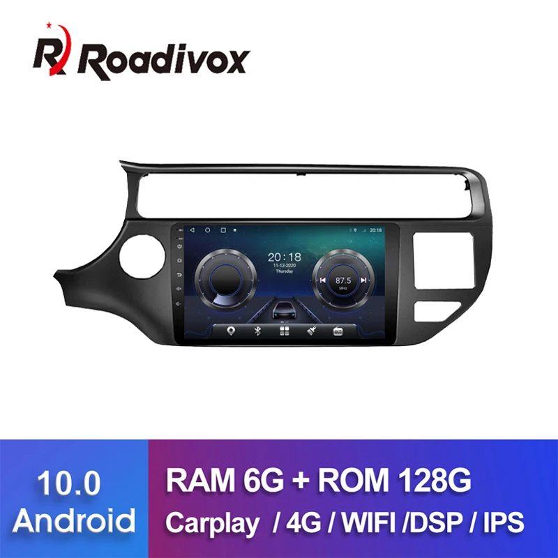 Автомобильный DVD-проигрыватель для KIA K3 RIO стерео-система на Android 10 с 9 &quotэкраном 4