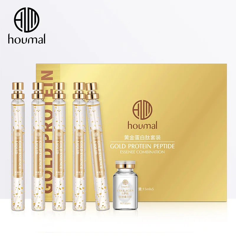 

Collagen Line+24k Gold Essence Liquid, Hydrating Moisturizing Anti Aging Wrinkle Nutrition Brighten Facial Skin Care Face Serum