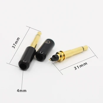 

24K gold Plated 2.5mm Audio Plug for DIY Allen OPPO PM01 Headphone Upgrade Cable