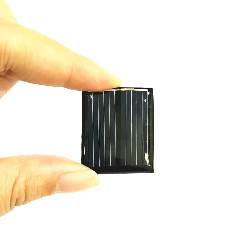 Mini pannello solare mono all'ingrosso singolo cristallo 1V 80MA 30 * 25mm sistema solare fai da te per caricabatterie per telefoni cellulari - Image 3
