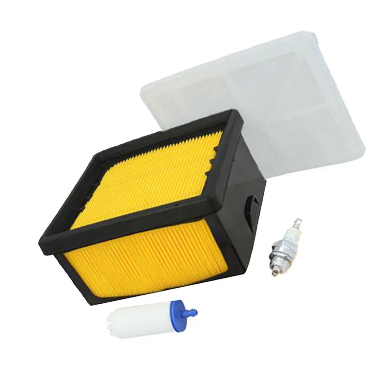 Air Filter+fuel Filter+spark Plug Set Parts Replacement For Husqvarna K760 K770