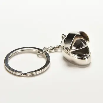 

Fashion Creative Motorcycle Bicycle Casque Key Chain Ring Keyring Keyfob Key Holder 3D Helmet Keychain Bag Accessories