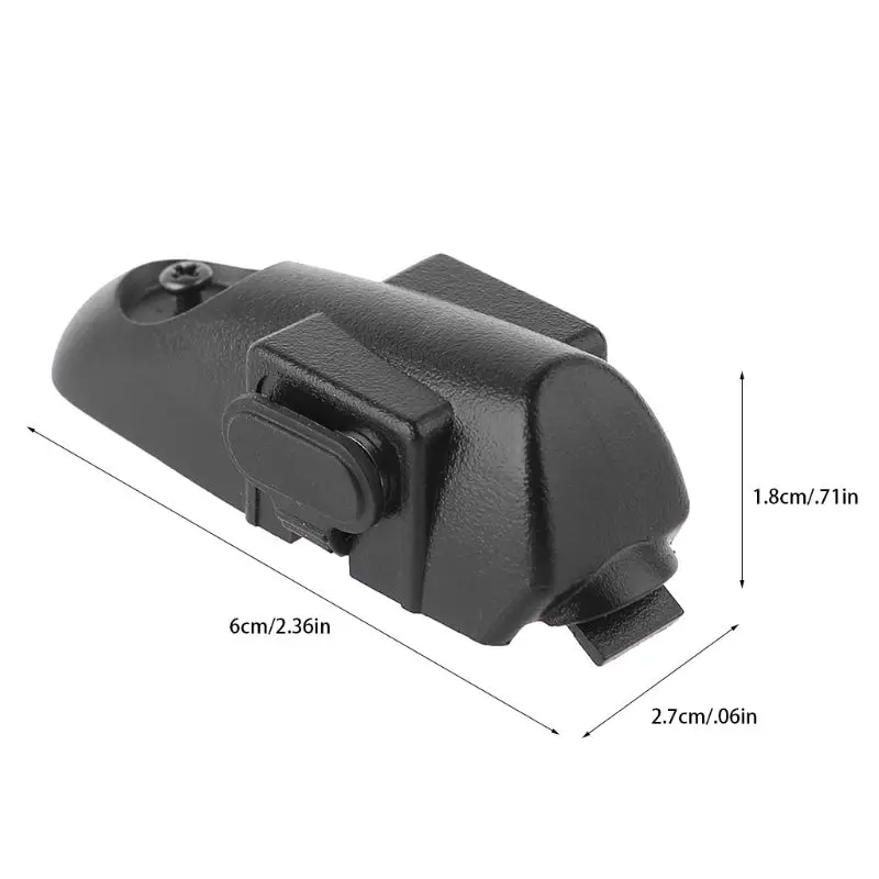 1 шт. водонепроницаемый Walkie Talkie гарнитура аудио адаптер для Baofeng BF-A58 BF-UV9R м порт