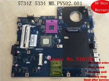 

Placa base For Acer Aspire 5734Z 5334 PAWF6 Motherboard MB.PVS02.001 LA-4854P Tested