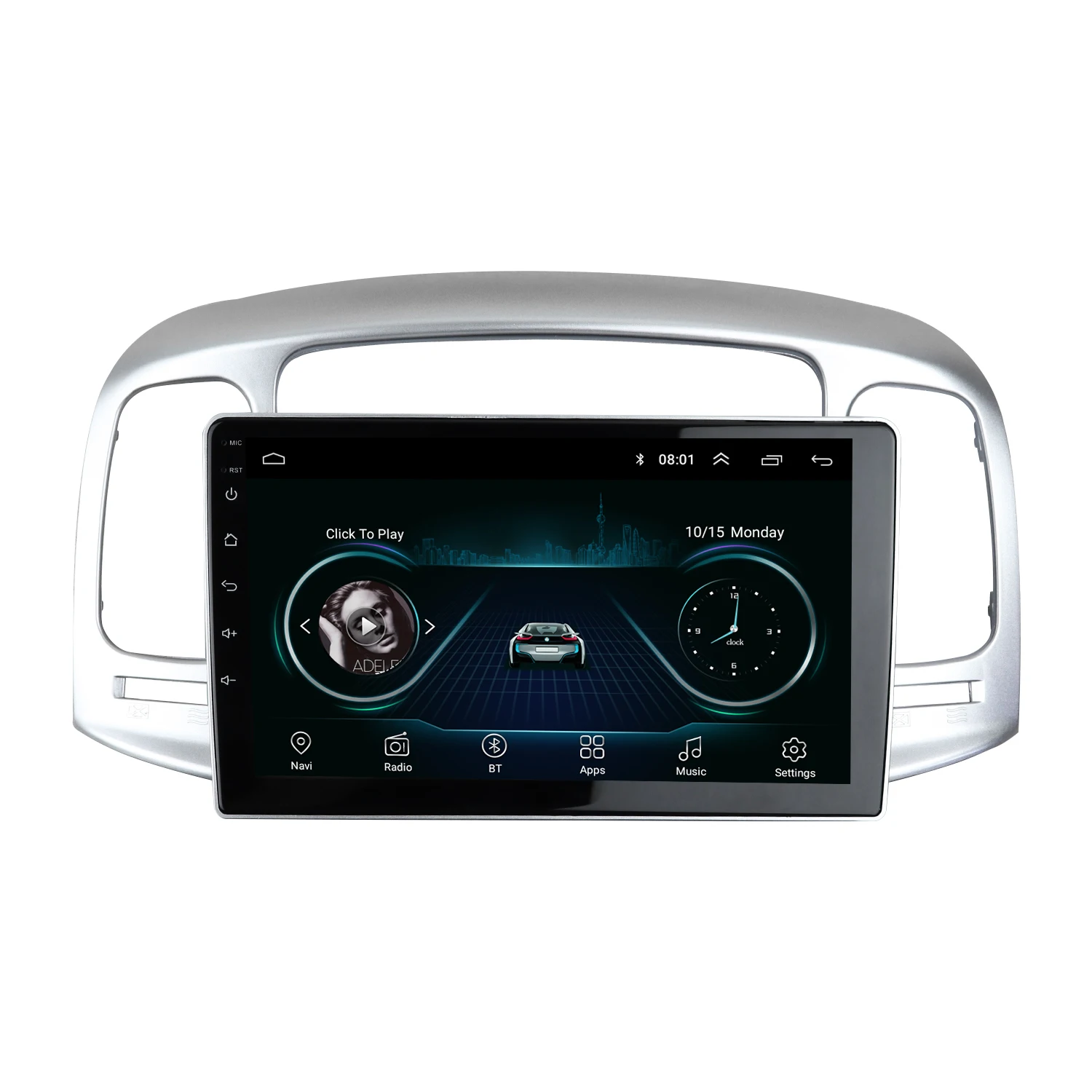   2006-2009  9 ġ  þ   GPS DVD ÷̾   ġ Ʈ ŰƮ ׷ , HYUNDAI VERNA-