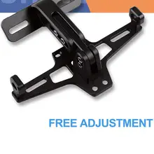 Кронштейн номерного знака Универсальный алюминиевый задний держатель номерного знака мотоцикла для Honda два проводное соединение