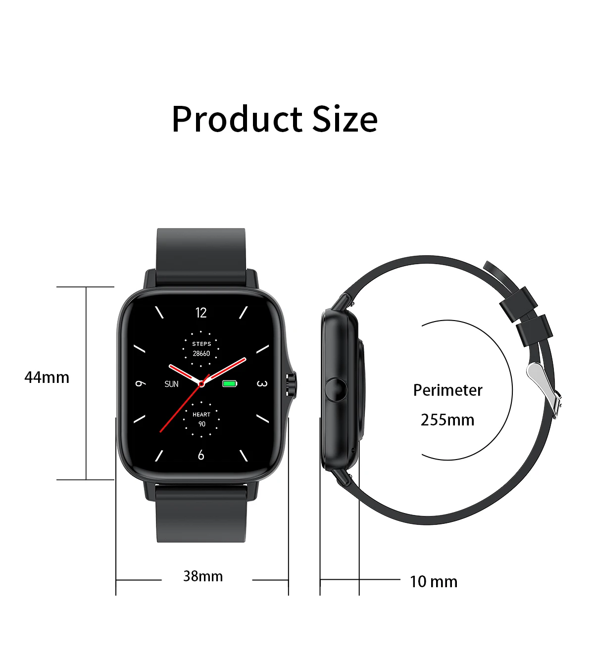 T42 Men Women Smart Watch Bluetooth Call Heart Rate Monitor Waterproof Fitness Tracker Sports Smartwatch For Xiaomi Huawei Phone