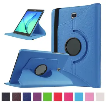 

Cover Case For Huawei Mediapad T3 9.6 Stand Flip Magnetic 360° Rotating Tablet Case For Huawei Mediapad T3 9.6 +Stylus Pen