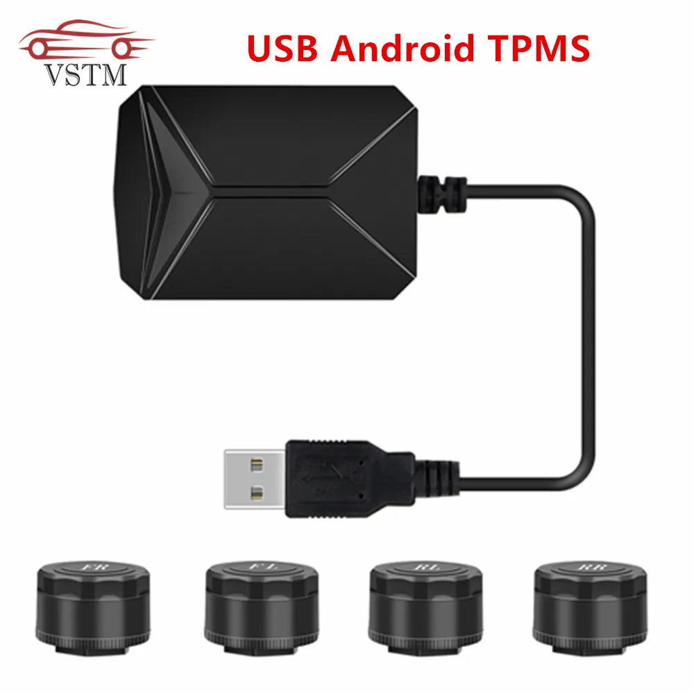 USB Android TPMS монитор давления в шинах/Android навигационная система контроля давления в шинах/Беспроводная передача TPMS