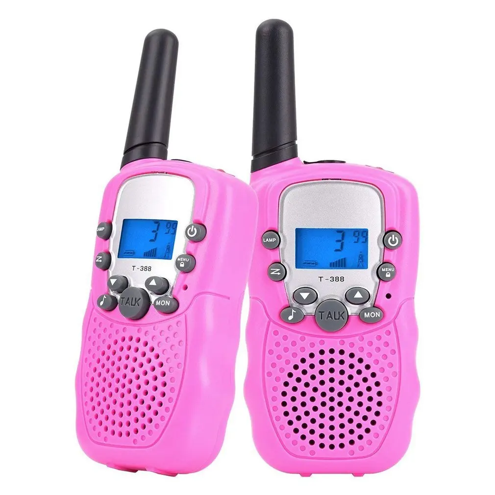 

2pcs Mini Toy Walkie Talkie Kids Radio Retevis T388 Kids Parents Gaming Interphone Portable Two Way Radio Talking Toys Outdoor