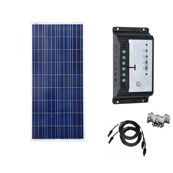 

Solar Panel Kit 150w 300W 450W 18v Solar Battery Charger Solar Charge Controller 12v/24v 30A Caravan Car Camping Motorhoms RV