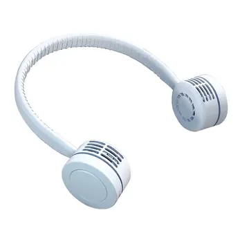 

Portable Hanging Neck Fan Cooling Fan Low Noise Air Cooler 3 Speed Silent Fan 28GE