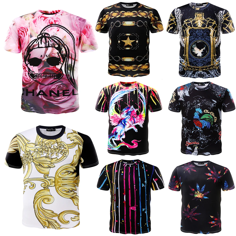 Футболка для девочек с мультяшным рисунком конский хвост Мужская одежда