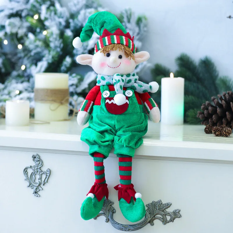 Рождественские украшения для кукол Elf хлопковые Повседневные Вечерние дома